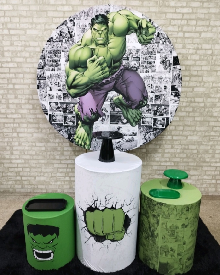 Kit Hulk - Pegue e Monte Tesouro Encantando