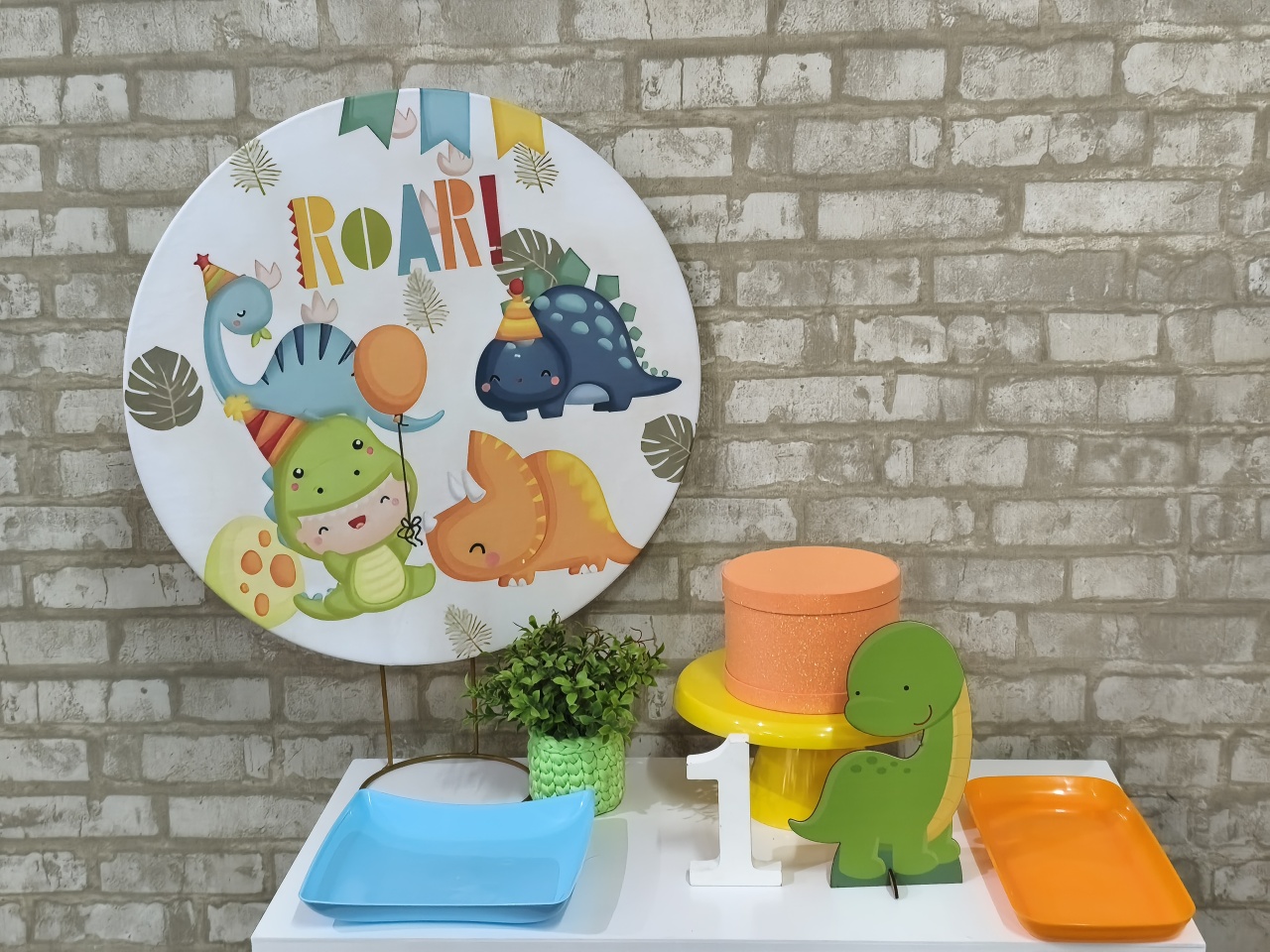Mini Kit Dinossauro Baby - Pegue e Monte Tesouro Encantado
