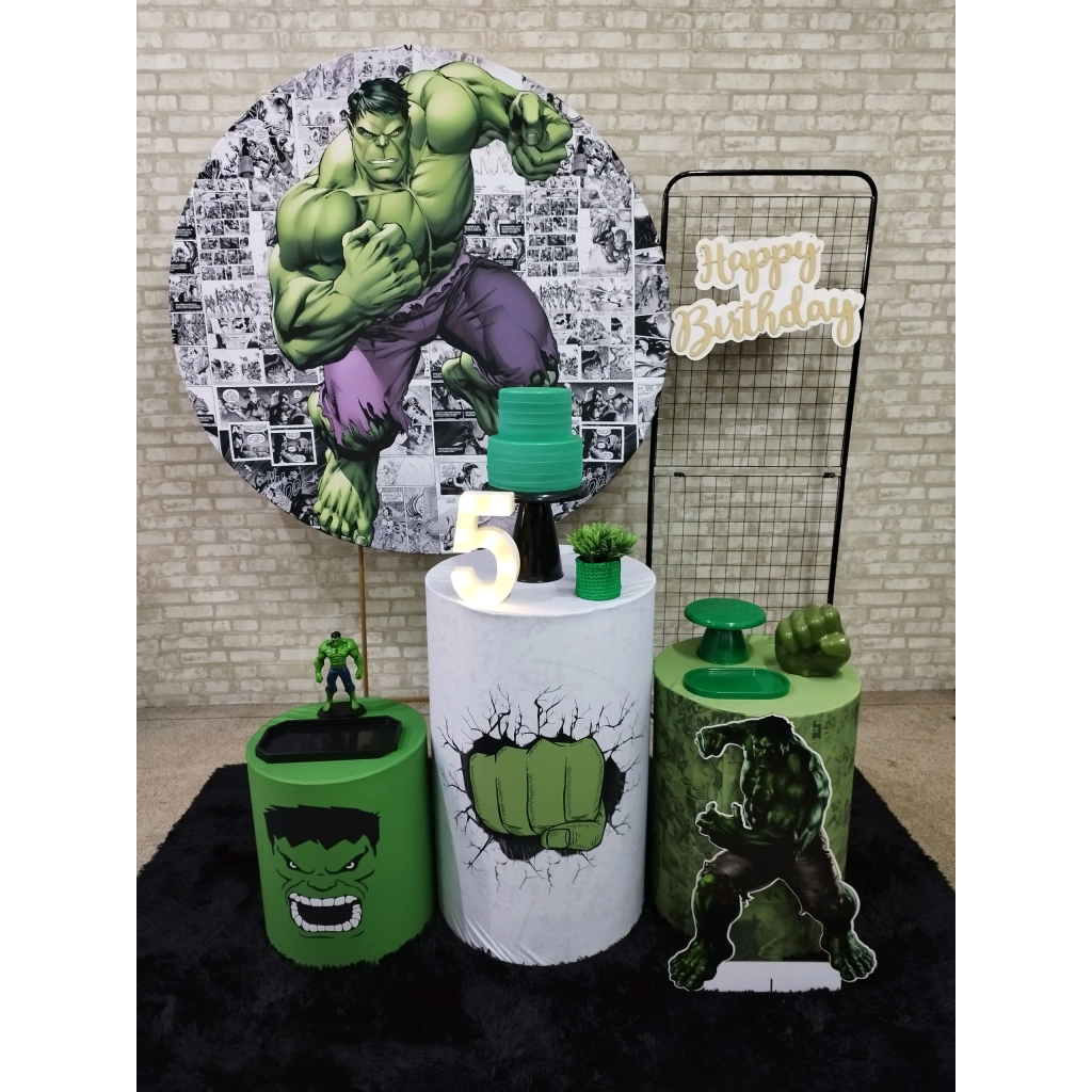Kit Hulk - Pegue e Monte Tesouro Encantando