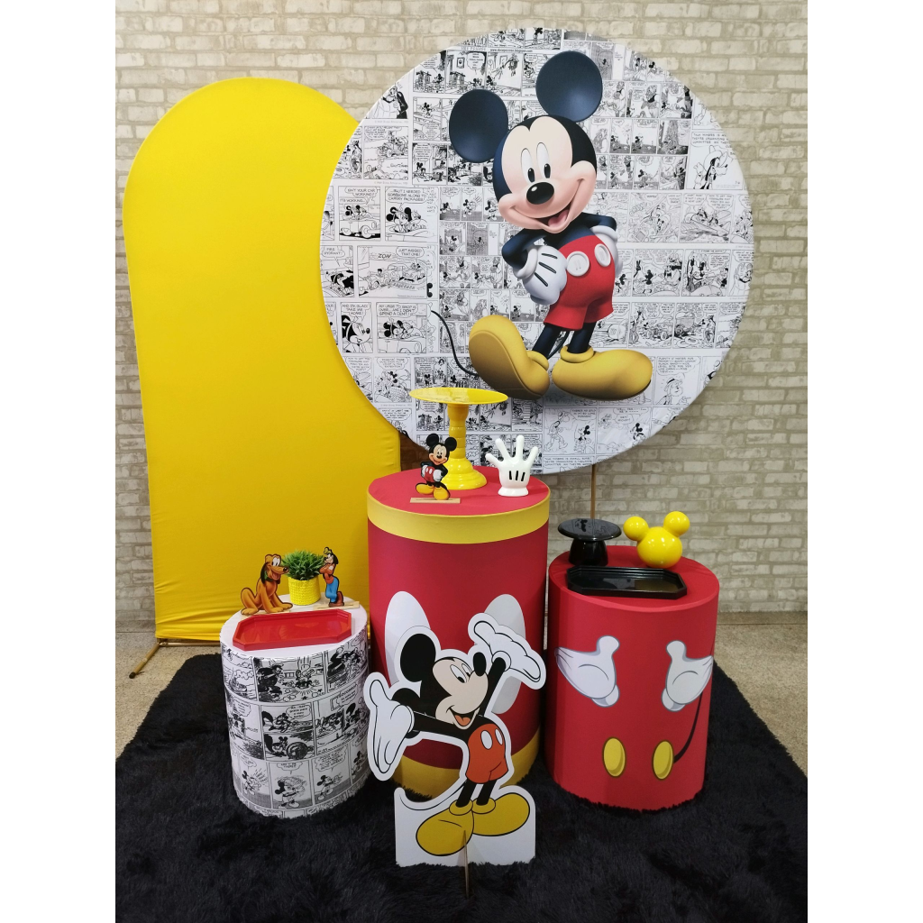 Kit Mickey - Pegue e Monte Tesouro Encantando
