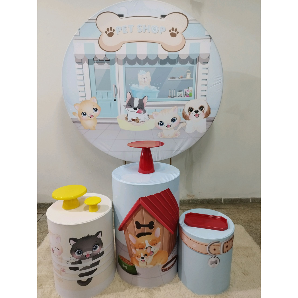 Kit Pets - Pegue e Monte Tesouro Encantando