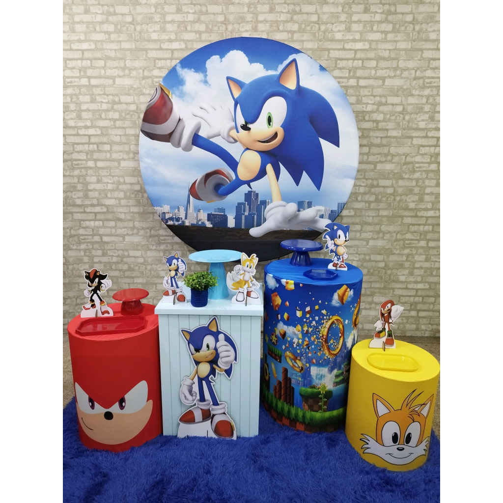 Kit Sonic - Pegue e Monte Tesouro Encantando