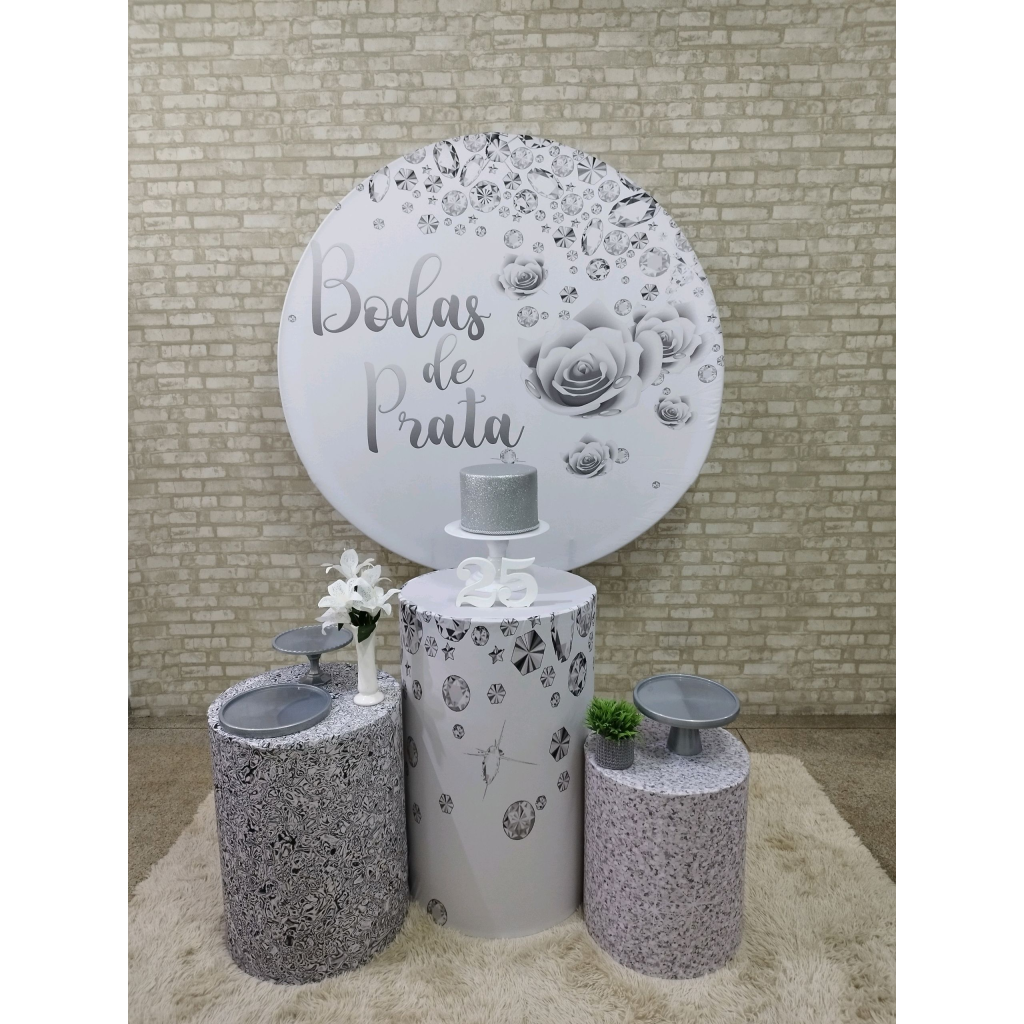 Kit Bodas de Prata - Pegue e Monte Tesouro Encantando