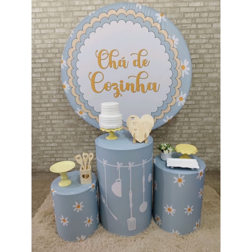 Kit Chá de Cozinha - Pegue e Monte Tesouro Encantando