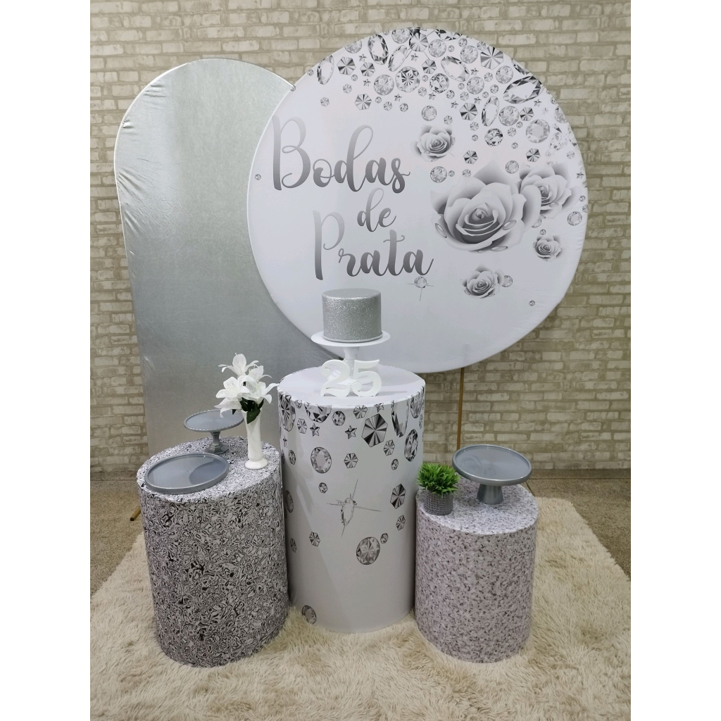 Kit Bodas de Prata - Pegue e Monte Tesouro Encantando