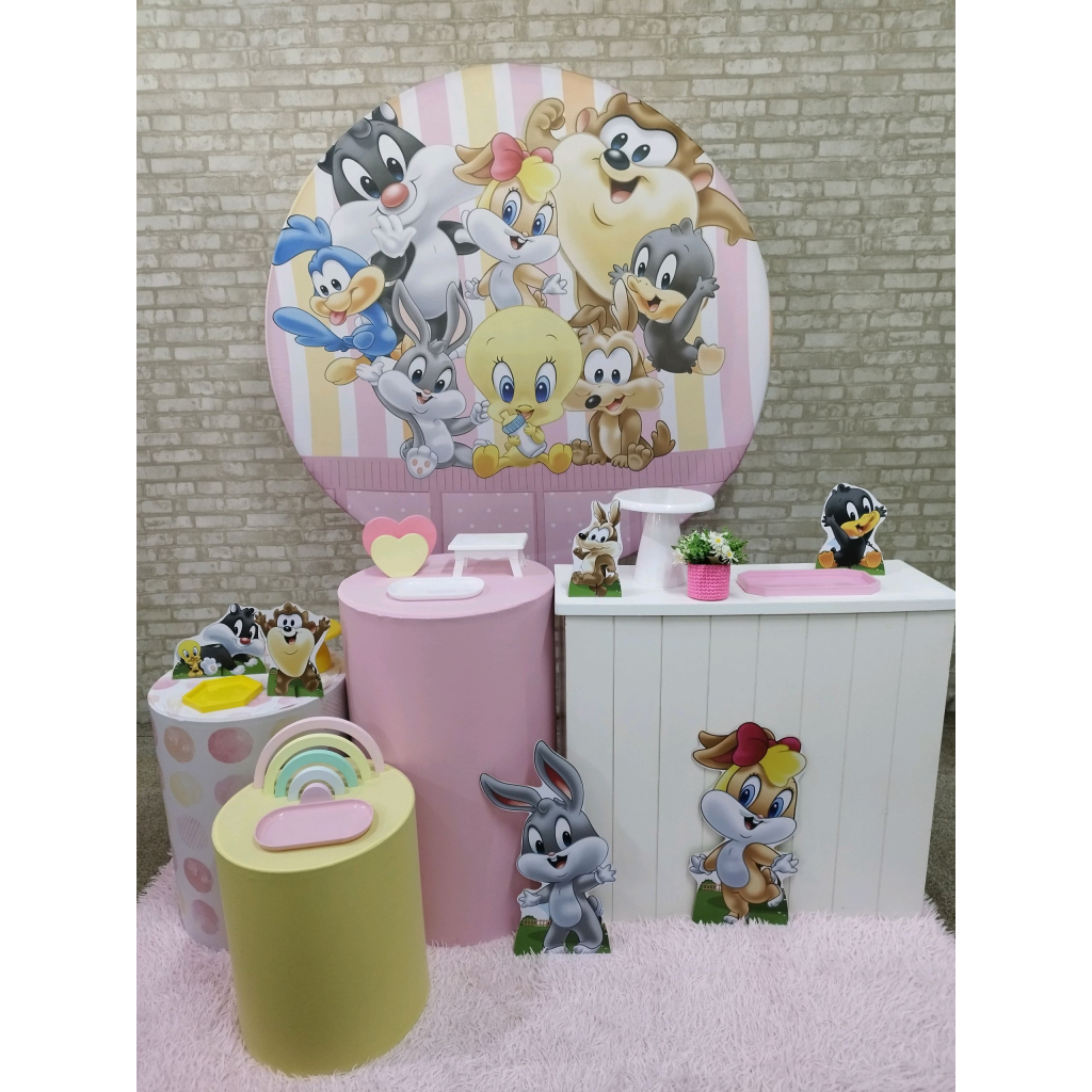 Kit Looney Tunes Baby - Pegue e Monte Tesouro Encantando