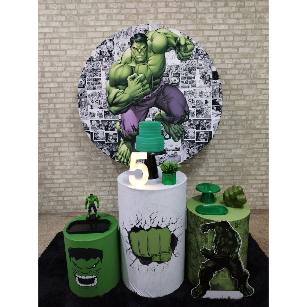 Kit Hulk - Pegue e Monte Tesouro Encantando