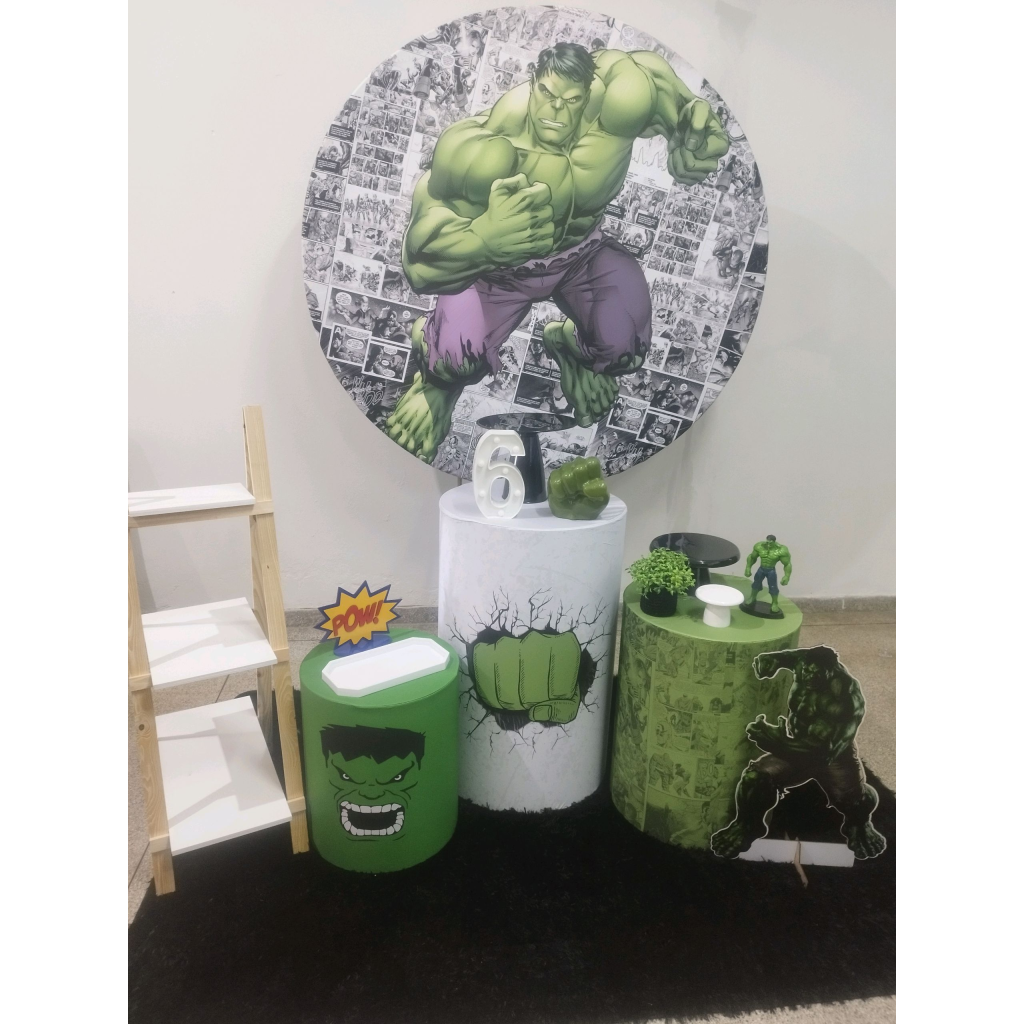 Kit Hulk - Pegue e Monte Tesouro Encantando