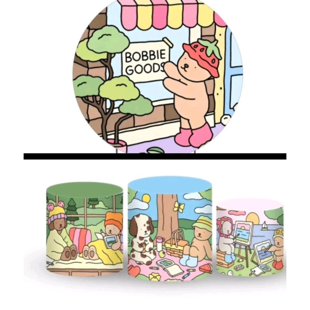 Kit Bobbie Goods Colorido - Pegue e Monte Tesouro Encantando