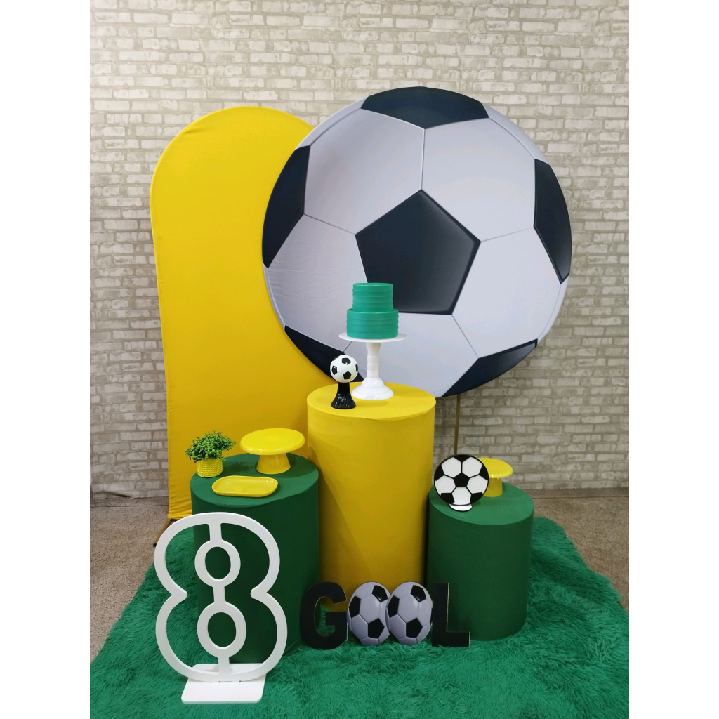 Kit 1 Futebol Brasil Copa - Pegue e Monte Tesouro Encantando