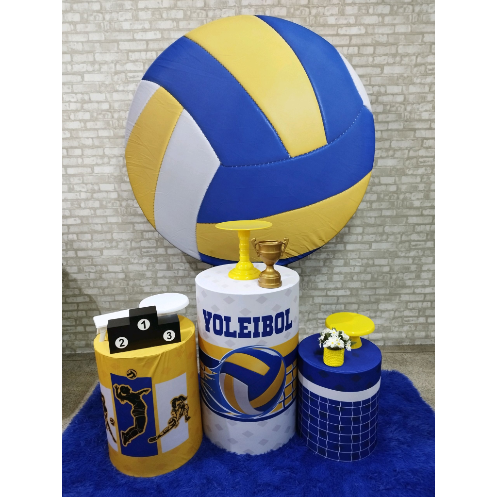 Kit Voleibol - Pegue e Monte Tesouro Encantando