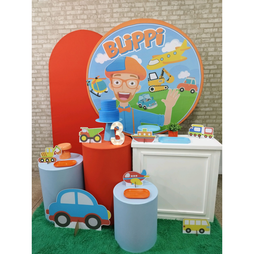 Kit Blippi - Pegue e Monte Tesouro Encantando