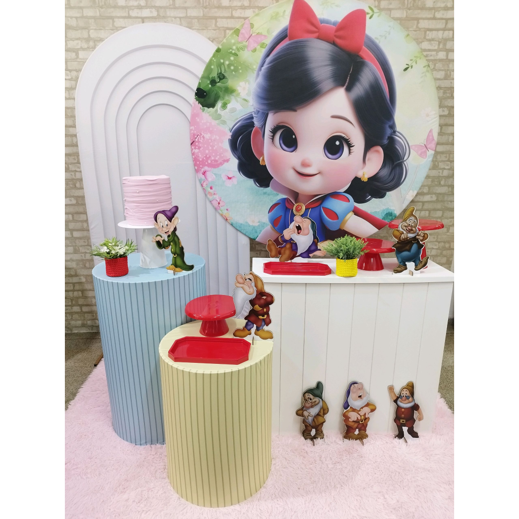 Kit Branca de Neve - Pegue e Monte Tesouro Encantando
