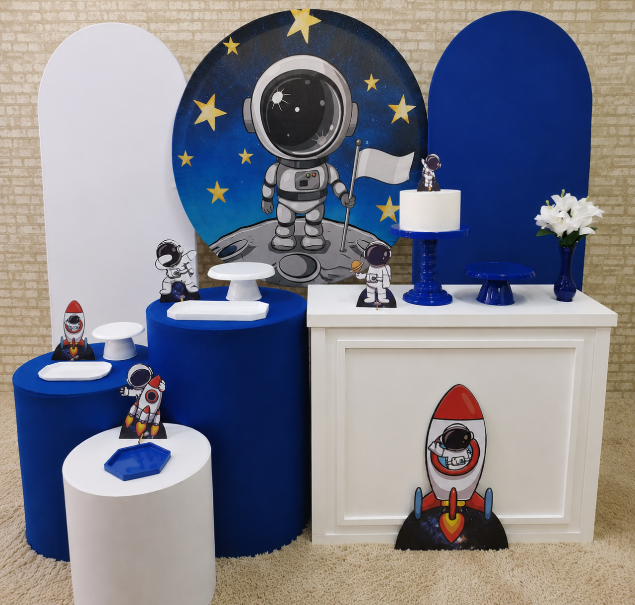 Kit Astronauta - Pegue e Monte Tesouro Encantado