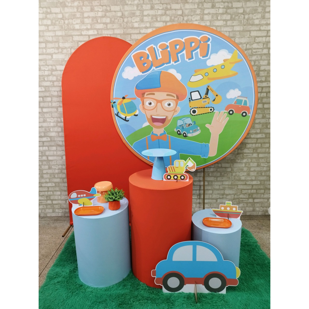 Kit Blippi - Pegue e Monte Tesouro Encantando