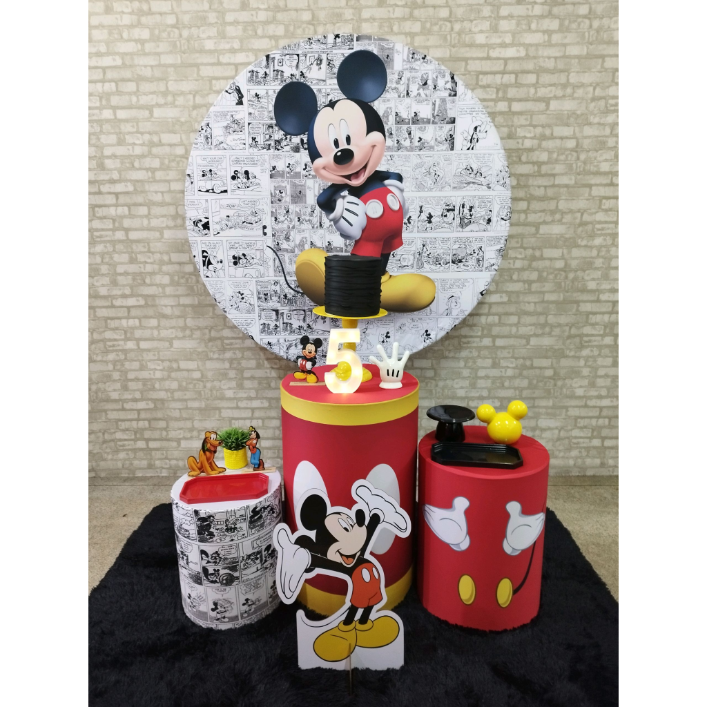 Kit Mickey - Pegue e Monte Tesouro Encantando