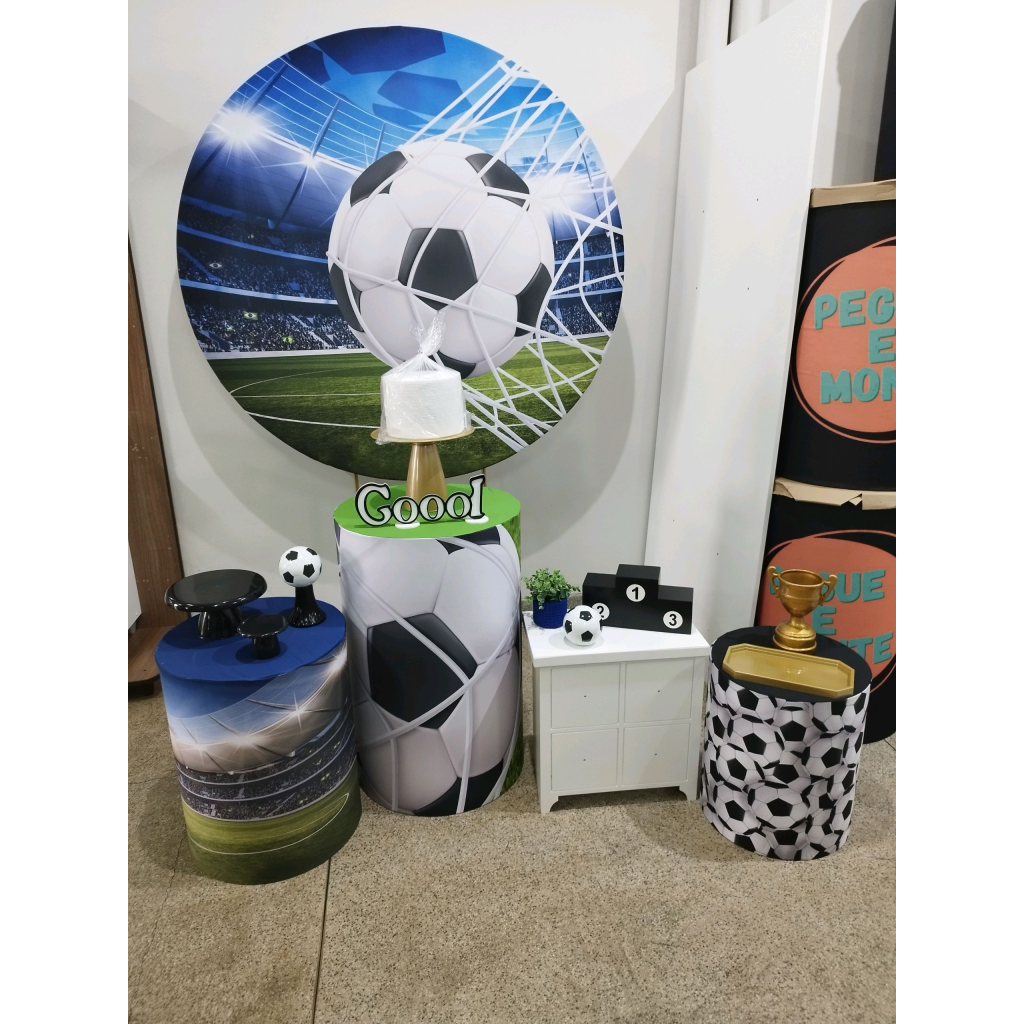 Kit Futebol - Pegue e Monte Tesouro Encantando