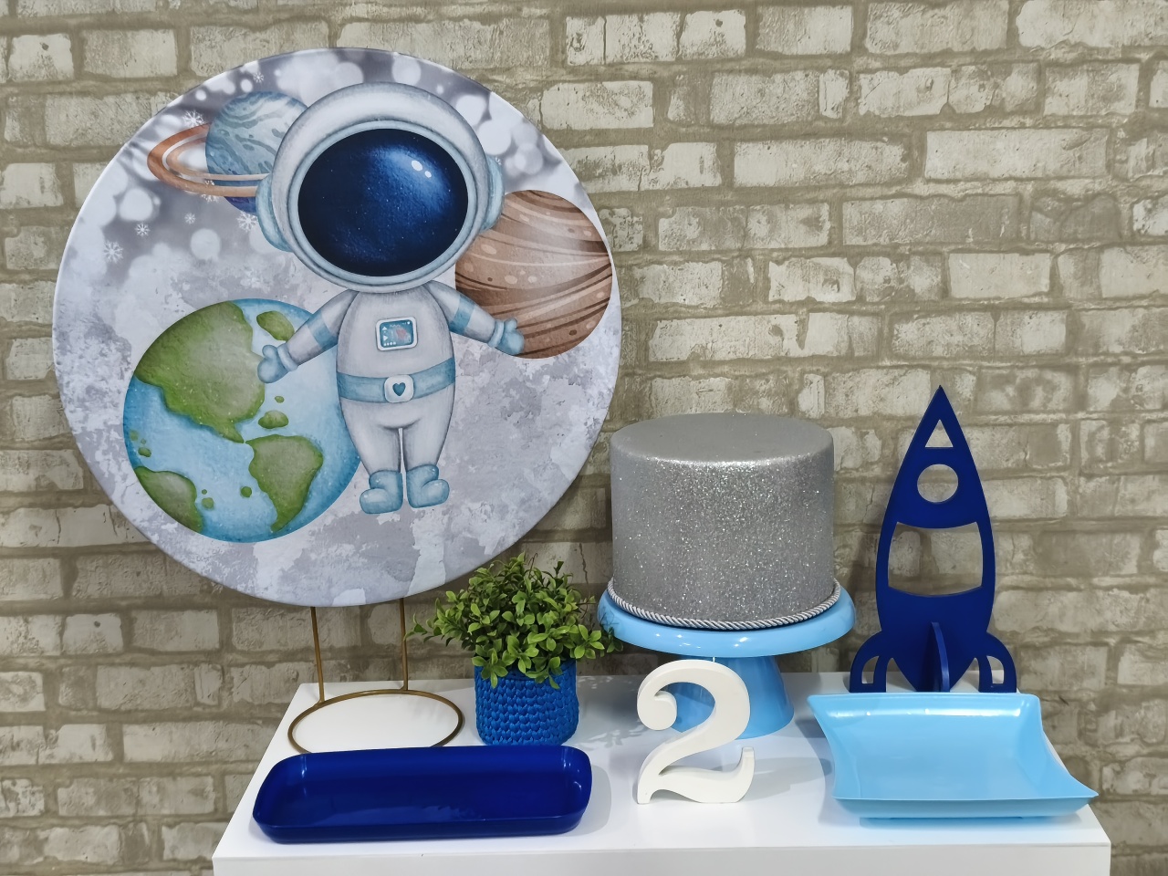 Mini Kit Astronauta - Pegue e Monte Tesouro Encantado