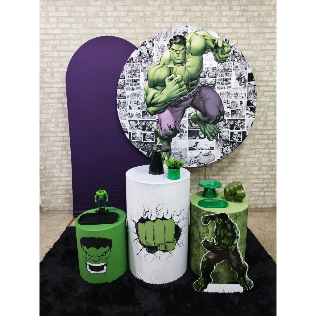 Kit Hulk - Pegue e Monte Tesouro Encantando
