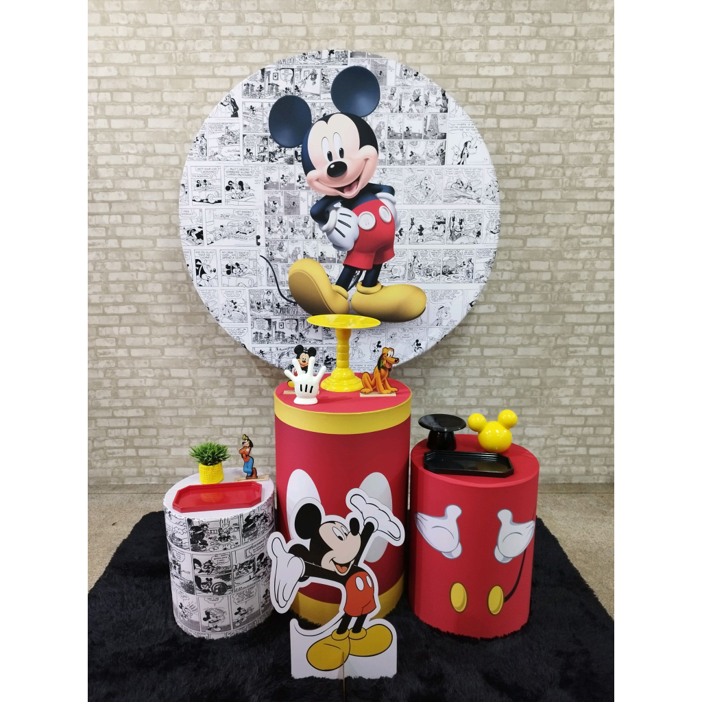 Kit Mickey - Pegue e Monte Tesouro Encantando