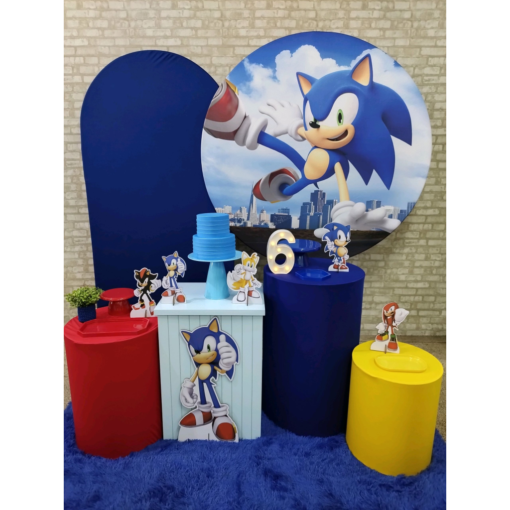Kit Sonic - Pegue e Monte Tesouro Encantando