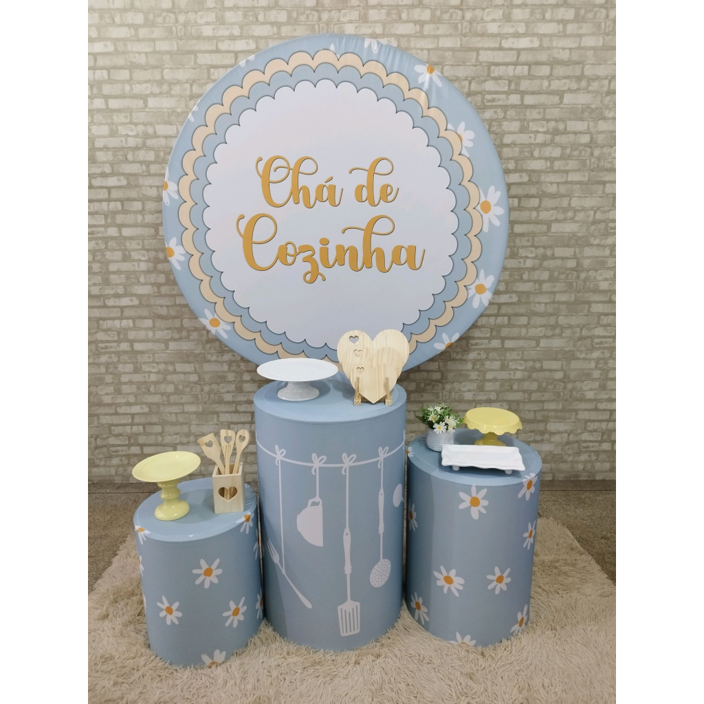 Kit Chá de Cozinha - Pegue e Monte Tesouro Encantando
