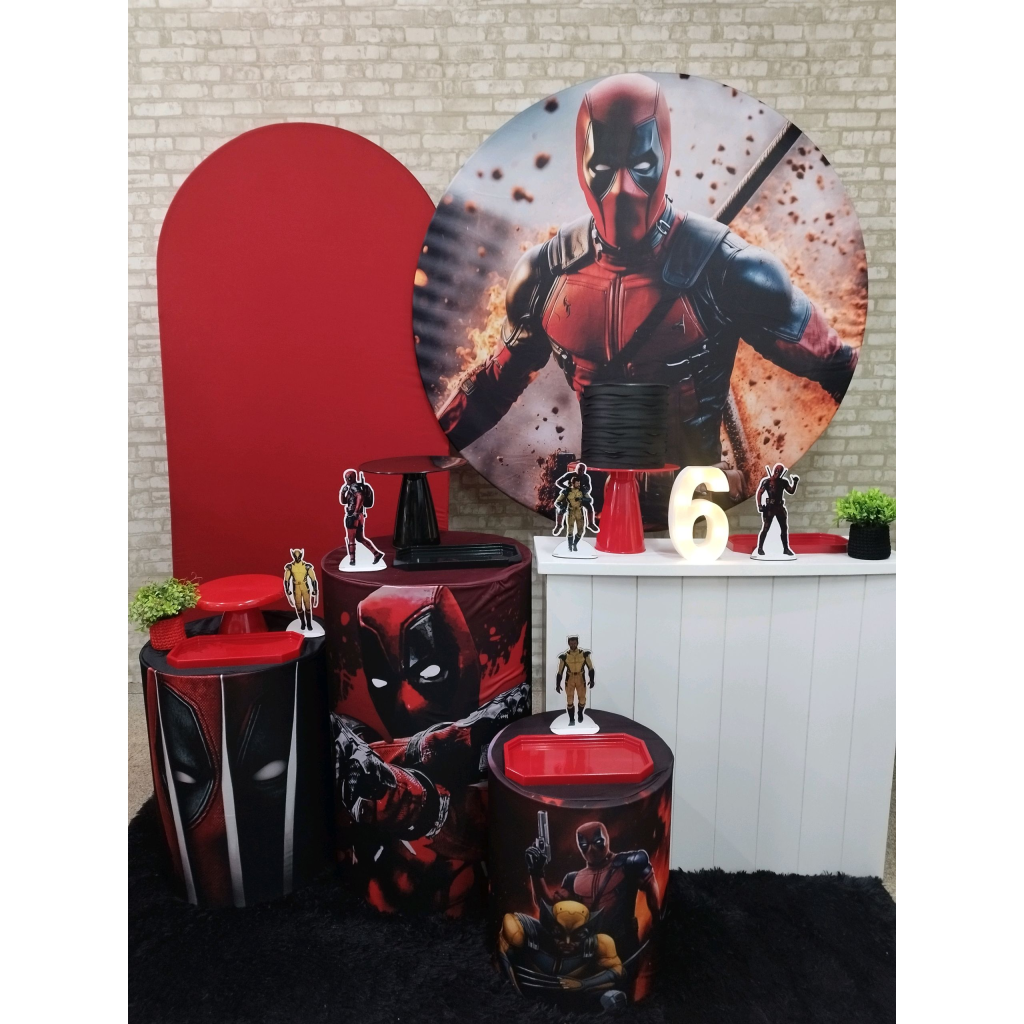 Kit Deadpool - Pegue e Monte Tesouro Encantando