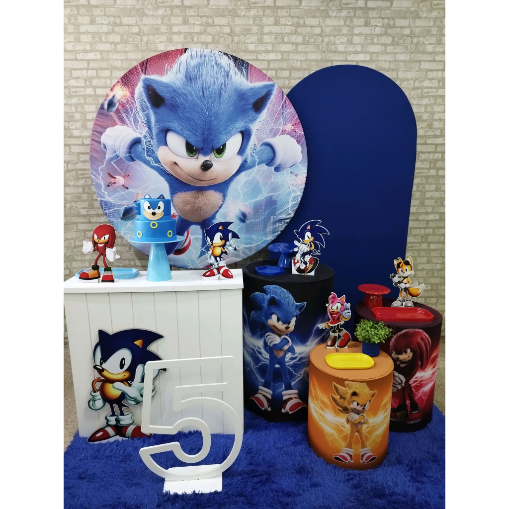 Kit Sonic - Pegue e Monte Tesouro Encantando