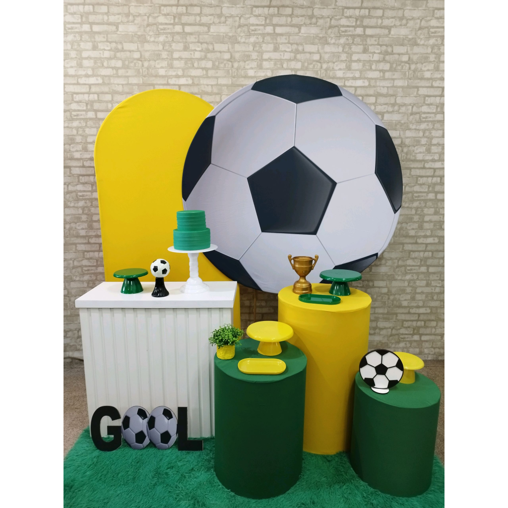 Kit 1 Futebol Brasil Copa - Pegue e Monte Tesouro Encantando