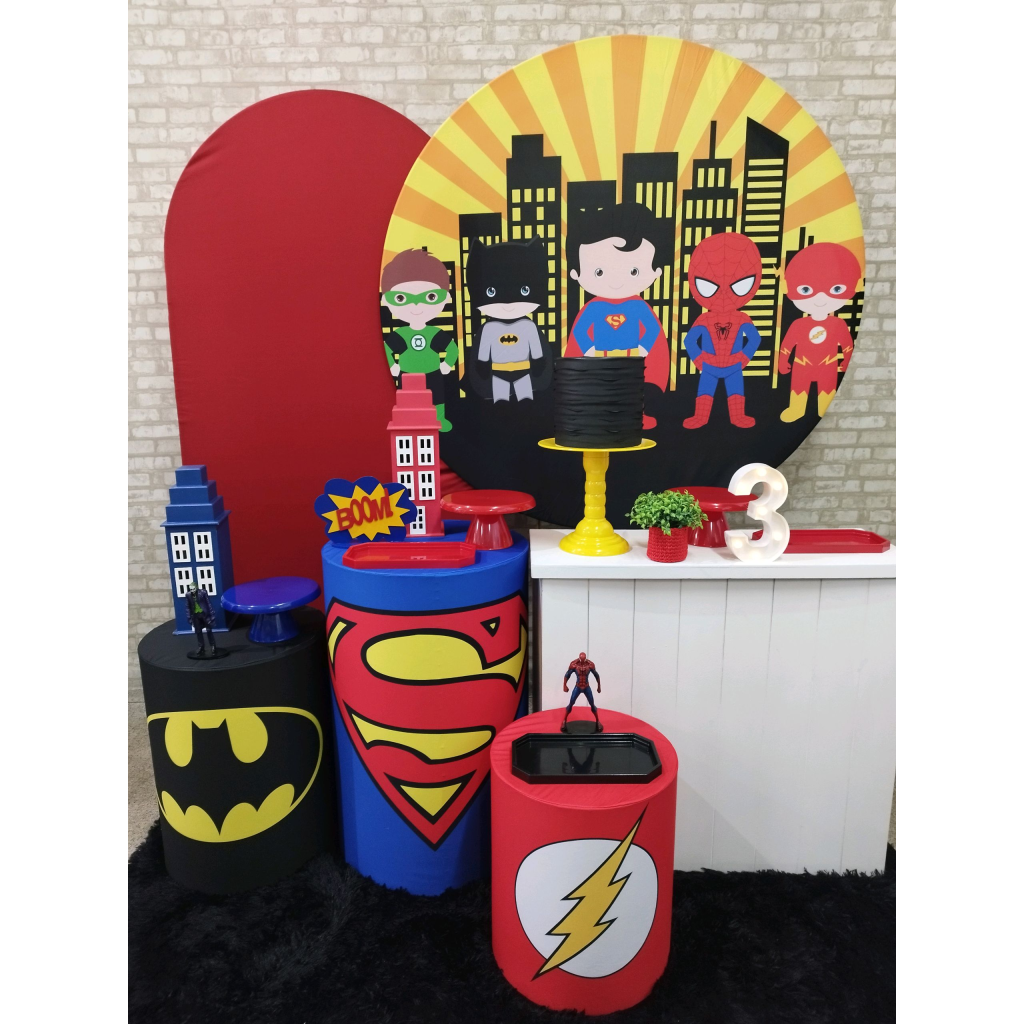 Kit Super Heróis - Pegue e Monte Tesouro Encantando
