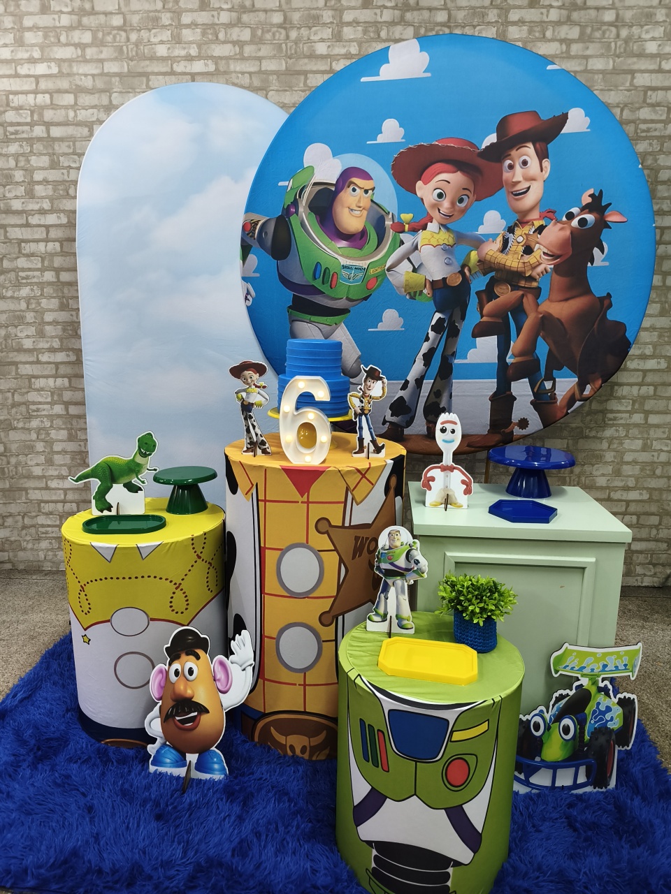 Kit Toy Story - Pegue e Monte Tesouro Encantando