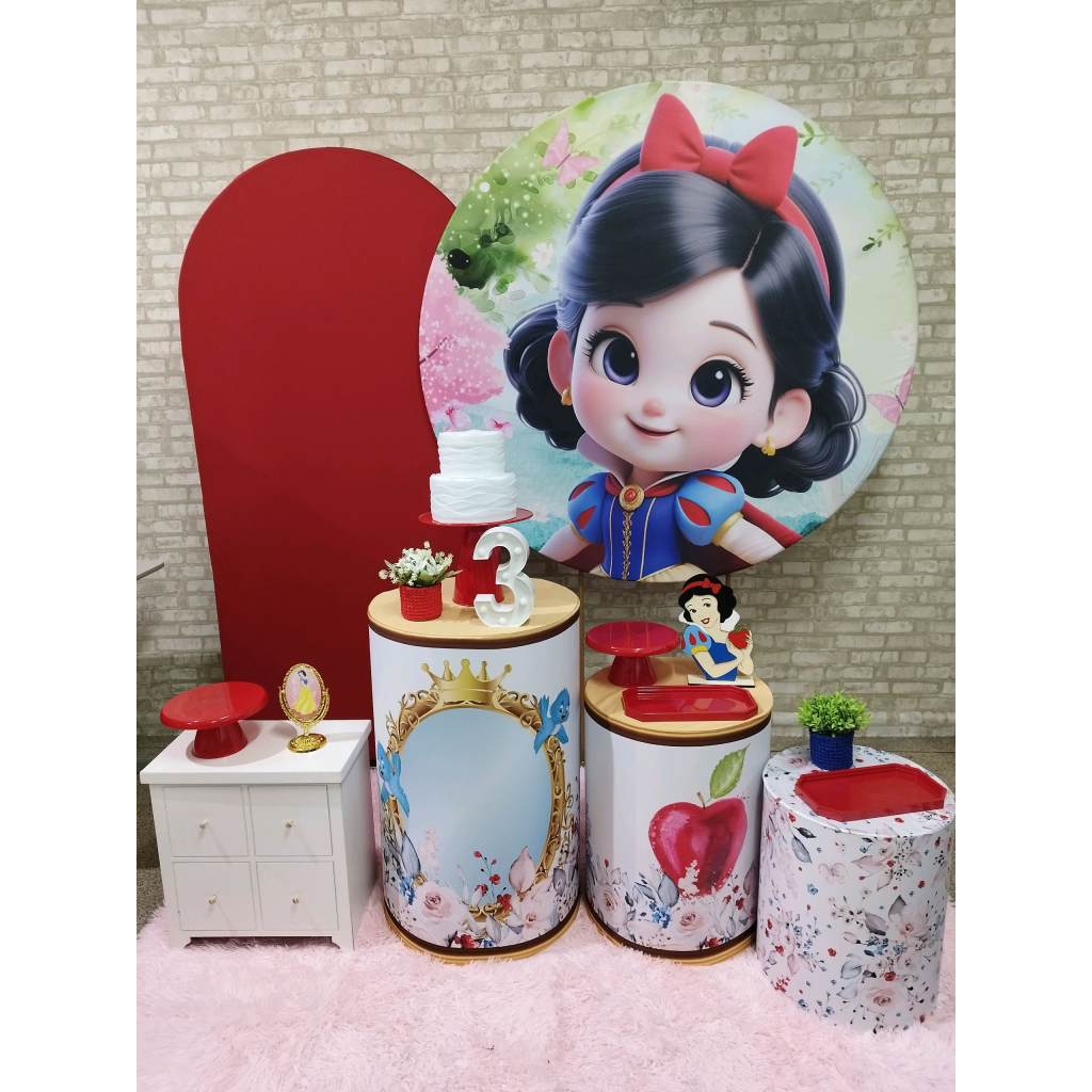 Kit Branca de Neve - Pegue e Monte Tesouro Encantando