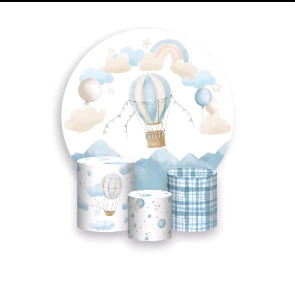 Kit Balão Azul - Pegue e Monte Tesouro Encantando