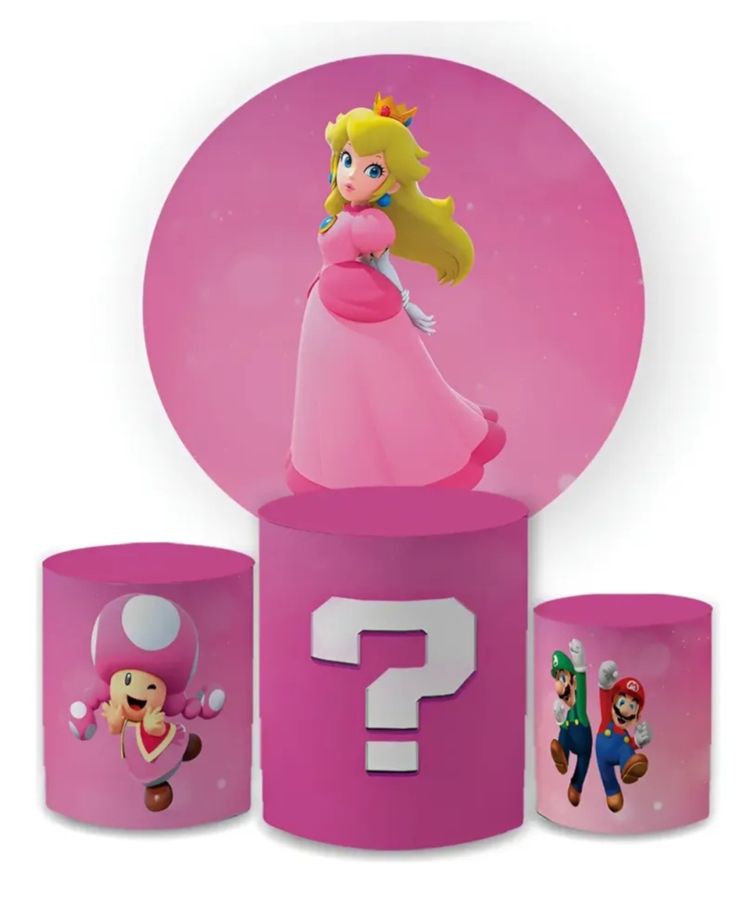 Kit Princesa Peach - Pegue e Monte Tesouro Encantado