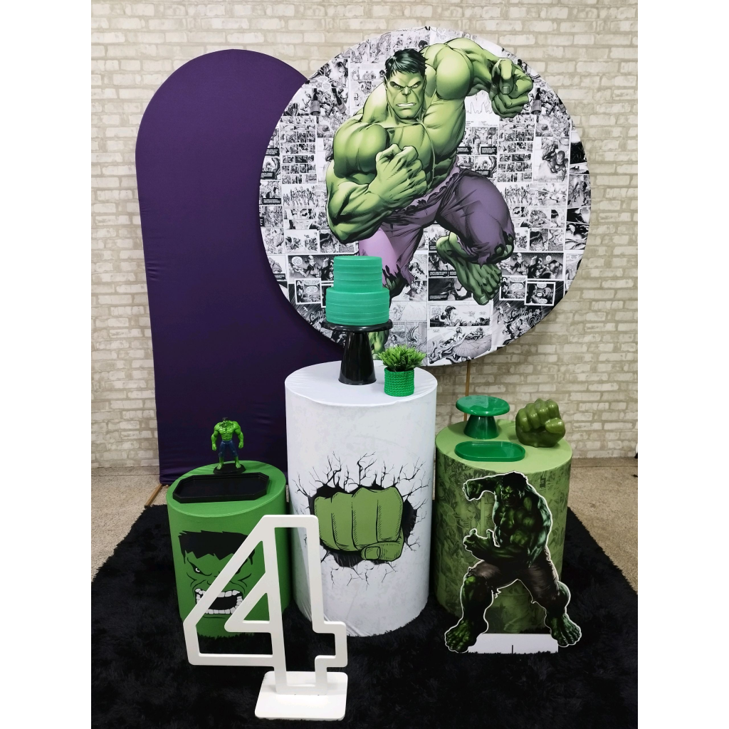Kit Hulk - Pegue e Monte Tesouro Encantando