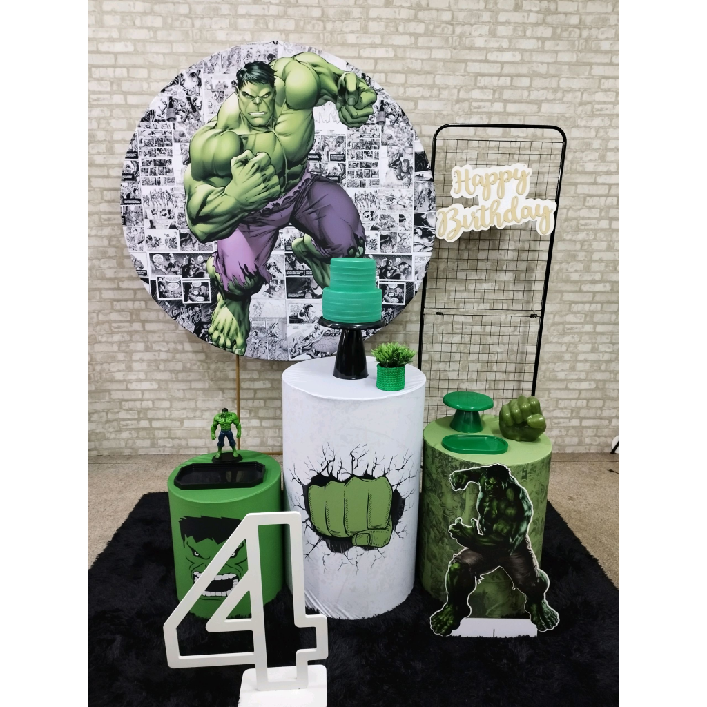 Kit Hulk - Pegue e Monte Tesouro Encantando
