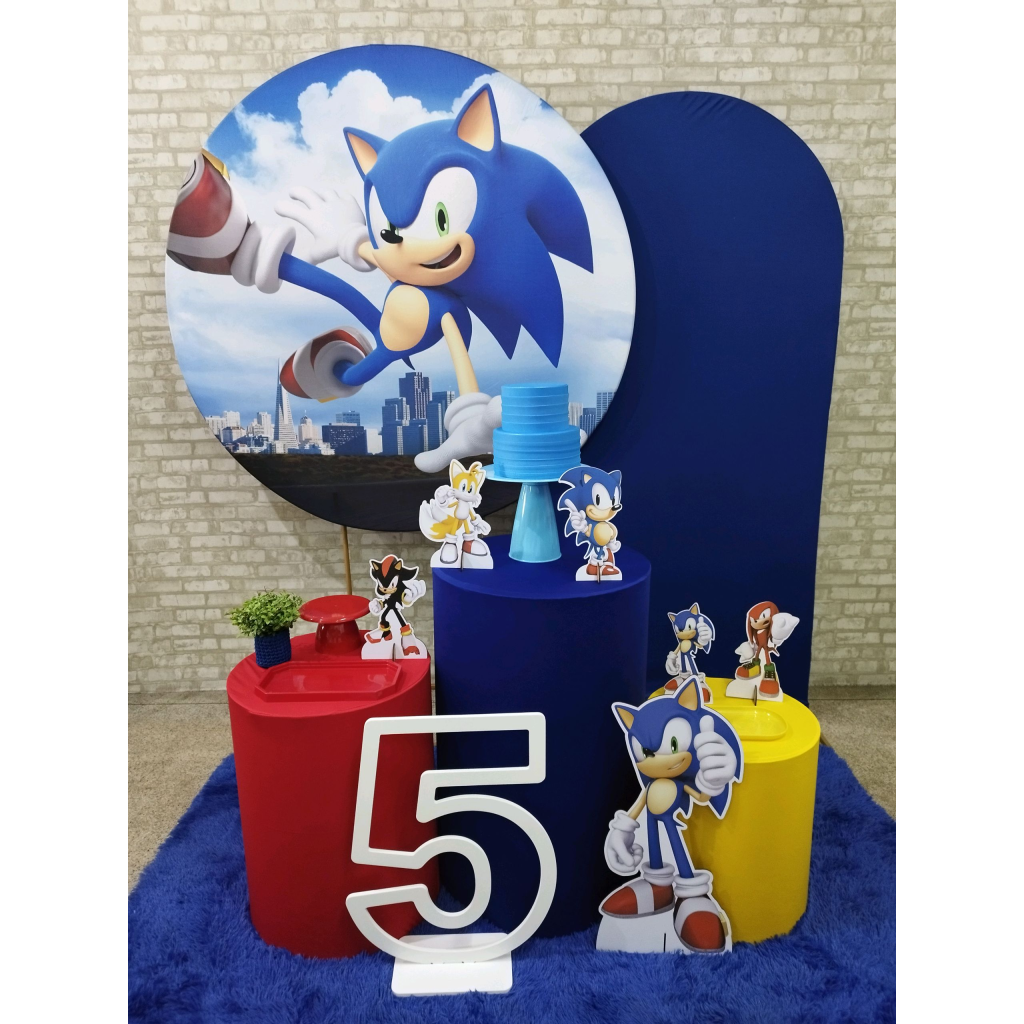 Kit Sonic - Pegue e Monte Tesouro Encantando