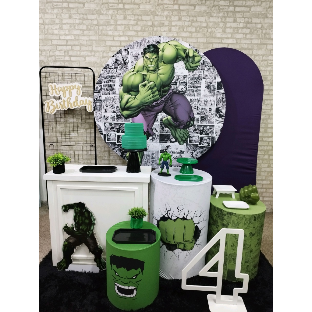 Kit Hulk - Pegue e Monte Tesouro Encantando