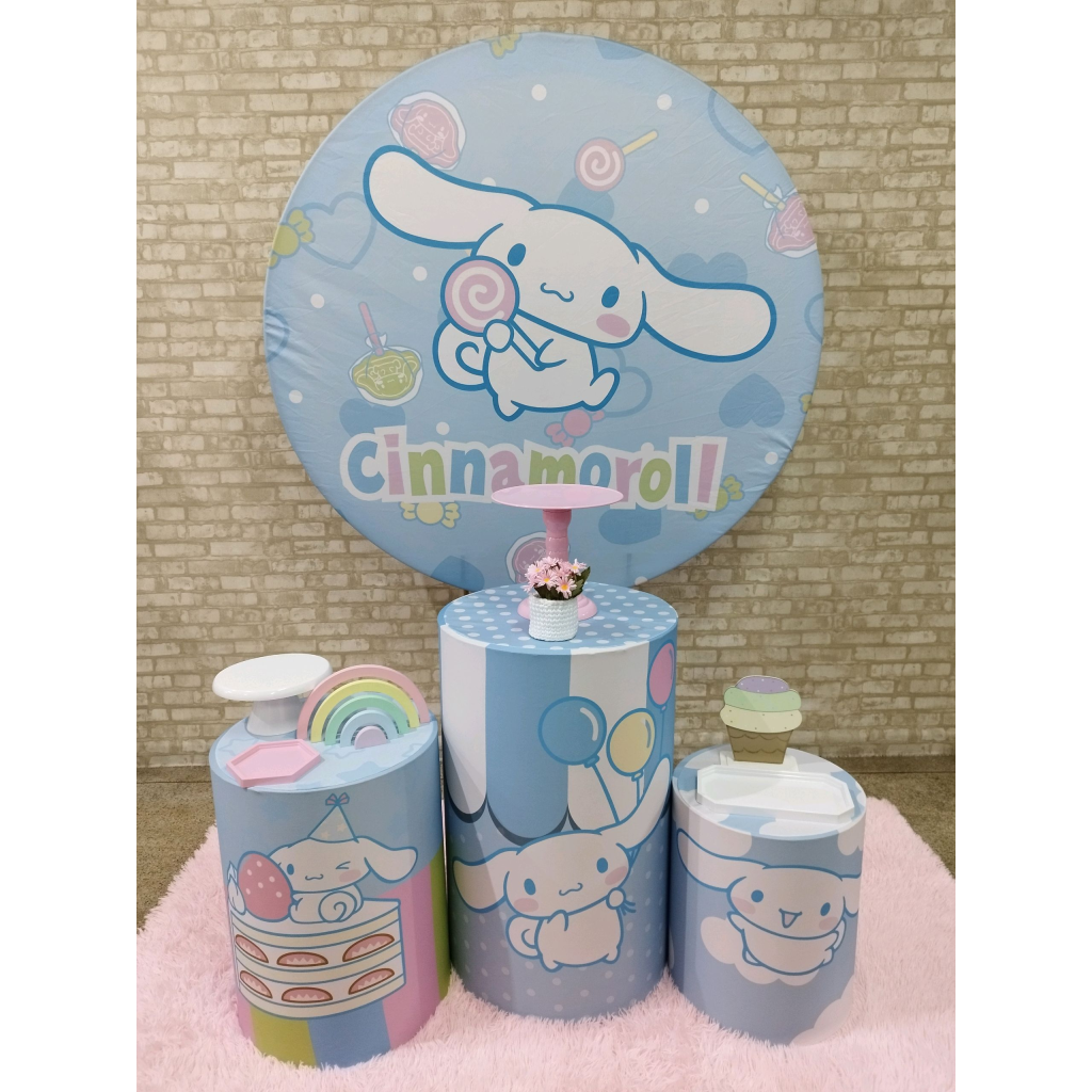Kit Cinnamoroll - Pegue e Monte Tesouro Encantando
