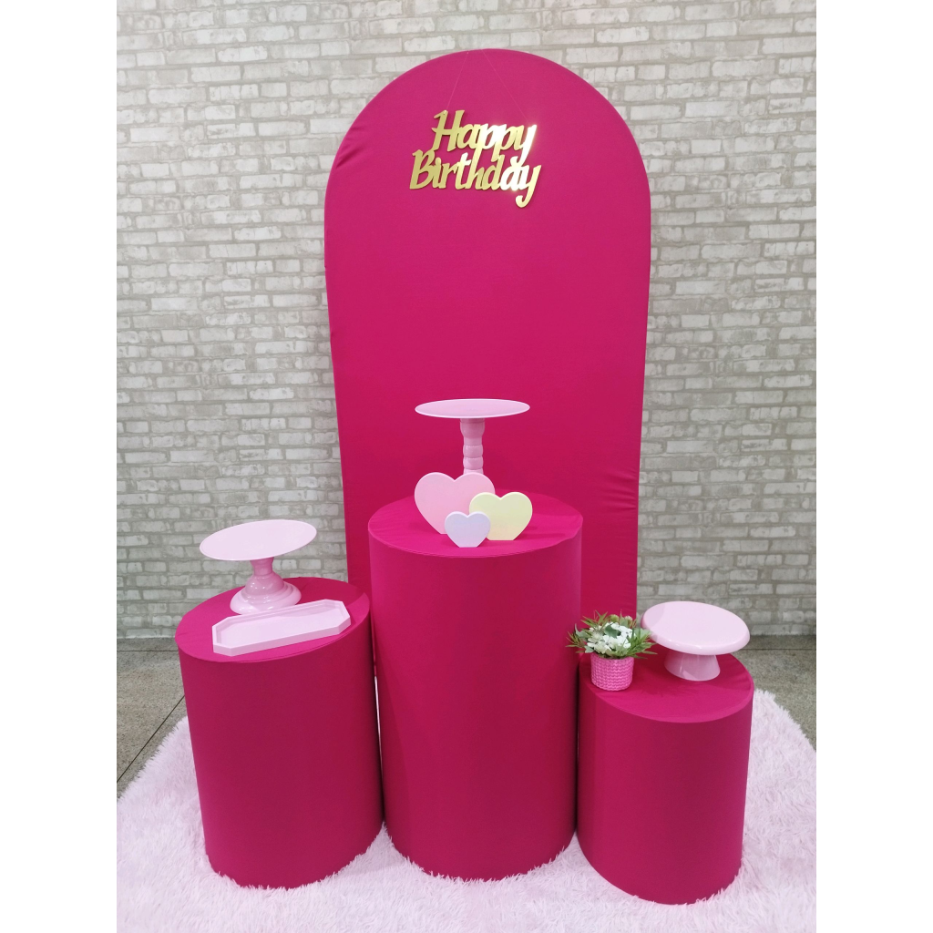 Kit Rosa Pink - Pegue e Monte Tesouro Encantando