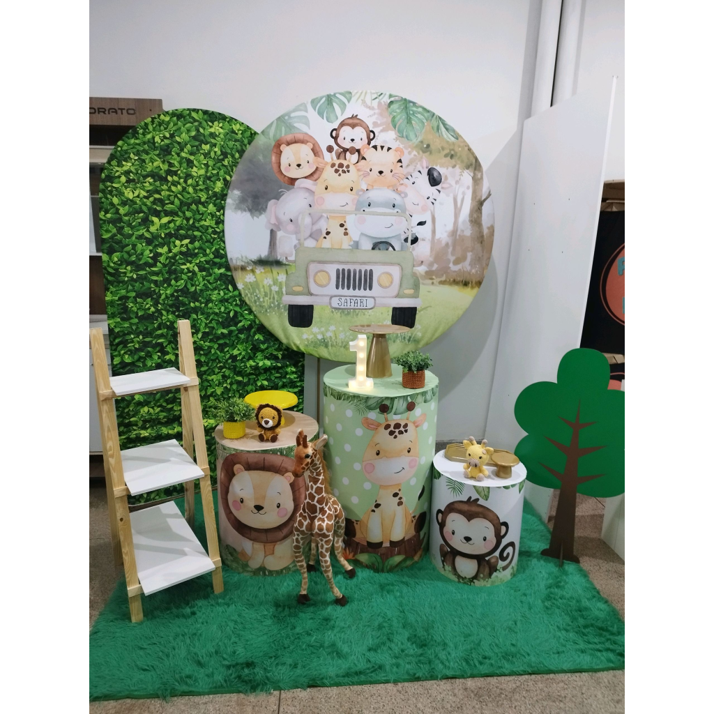 Kit Safari - Pegue e Monte Tesouro Encantando