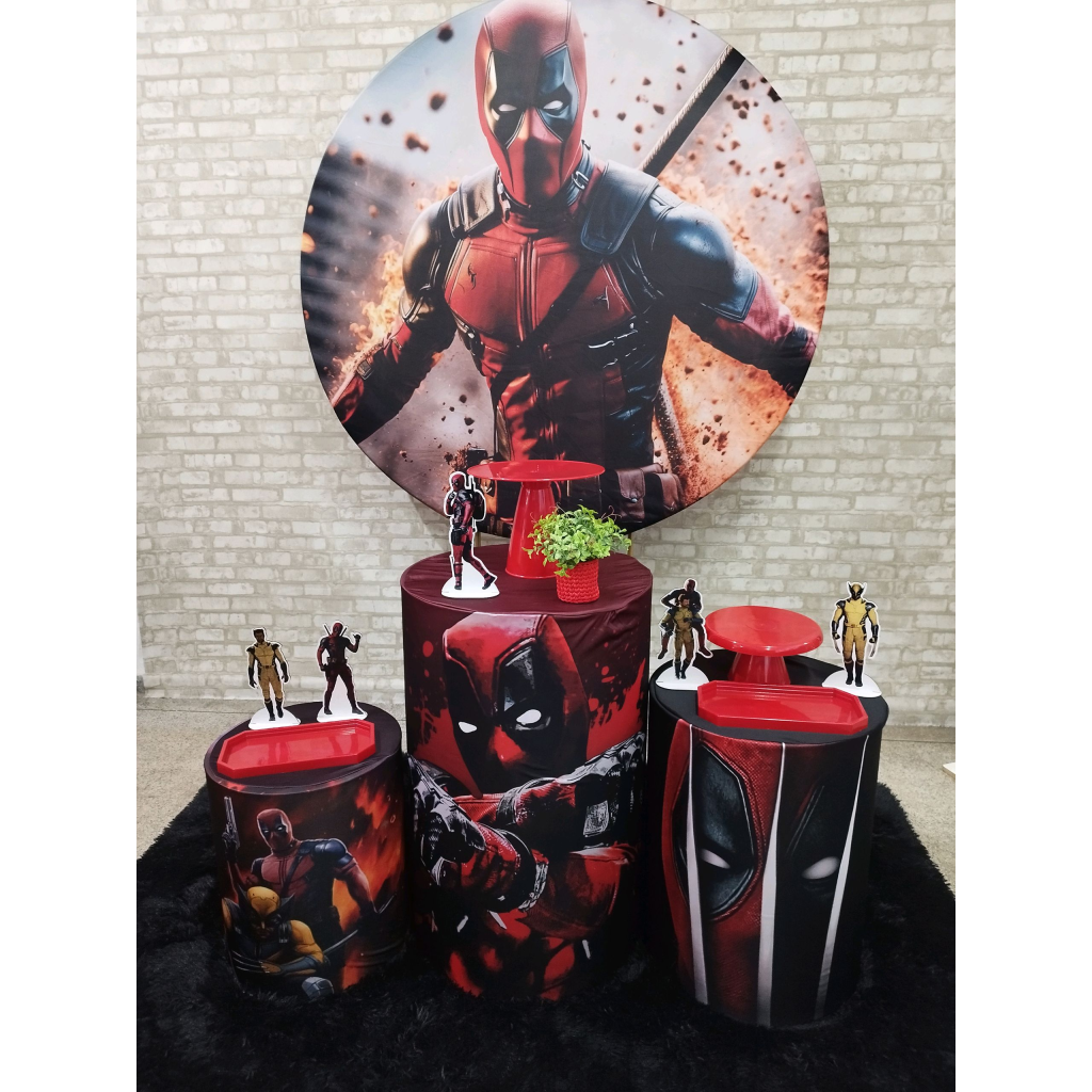 Kit Deadpool - Pegue e Monte Tesouro Encantando
