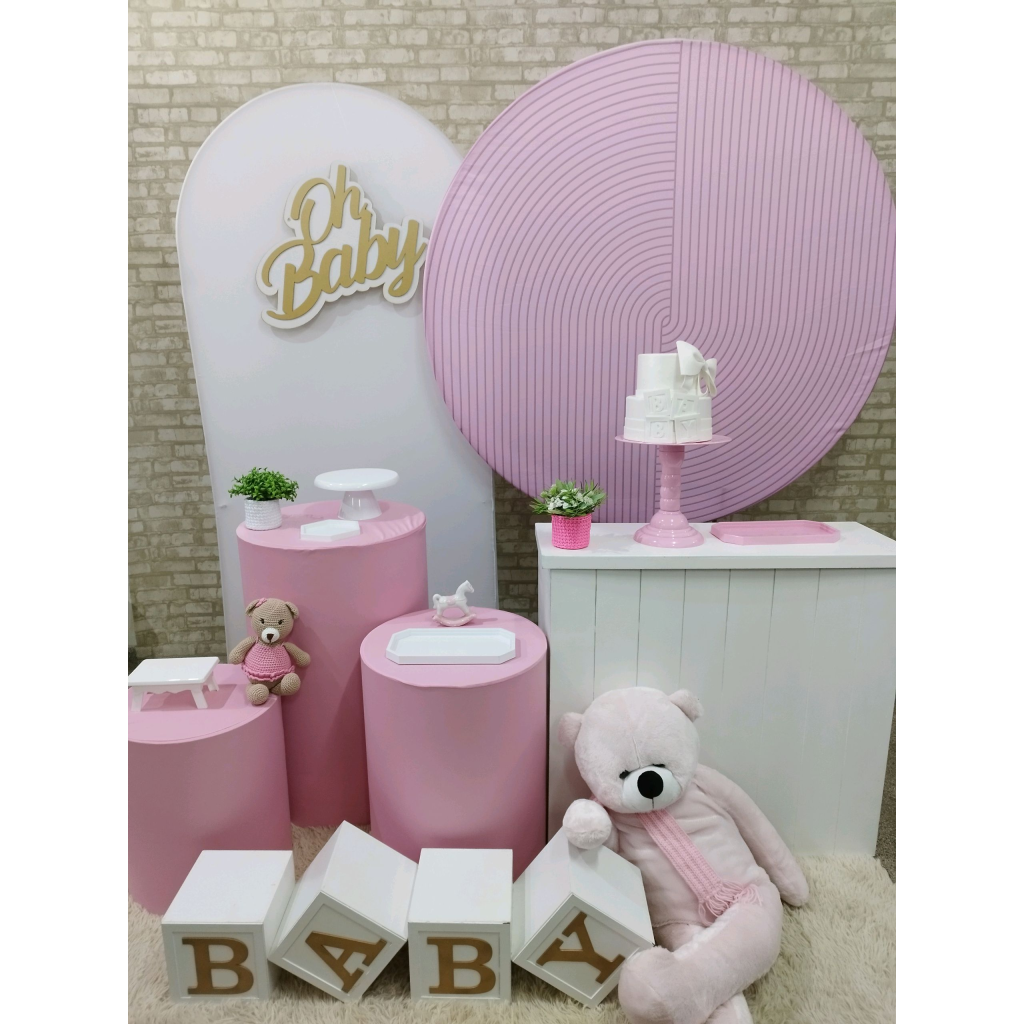 Kit Chá de Bebê - Pegue e Monte Tesouro Encantando