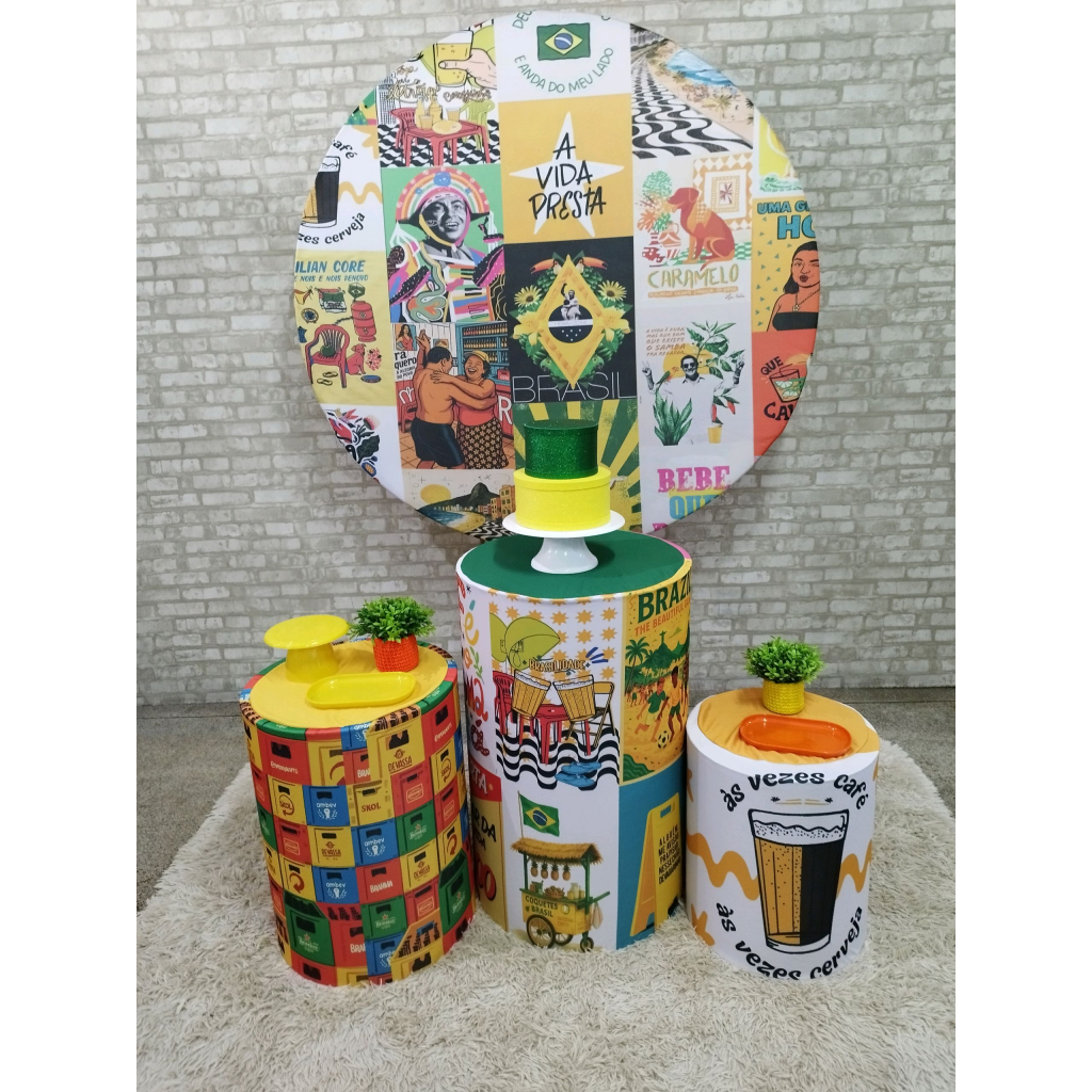 Kit Brasilidade - Pegue e Monte Tesouro Encantando