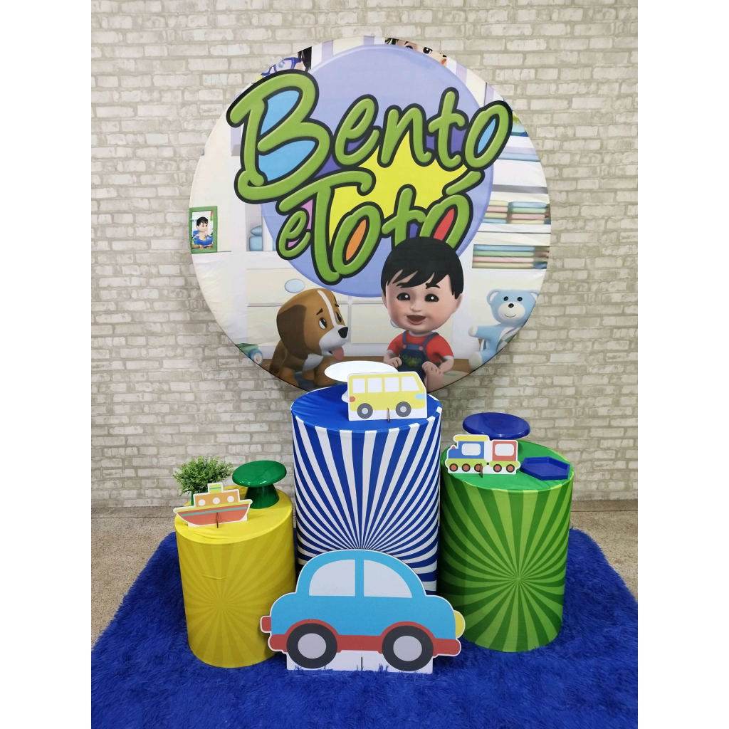 Kit Bento E Totó - Pegue e Monte Tesouro Encantando