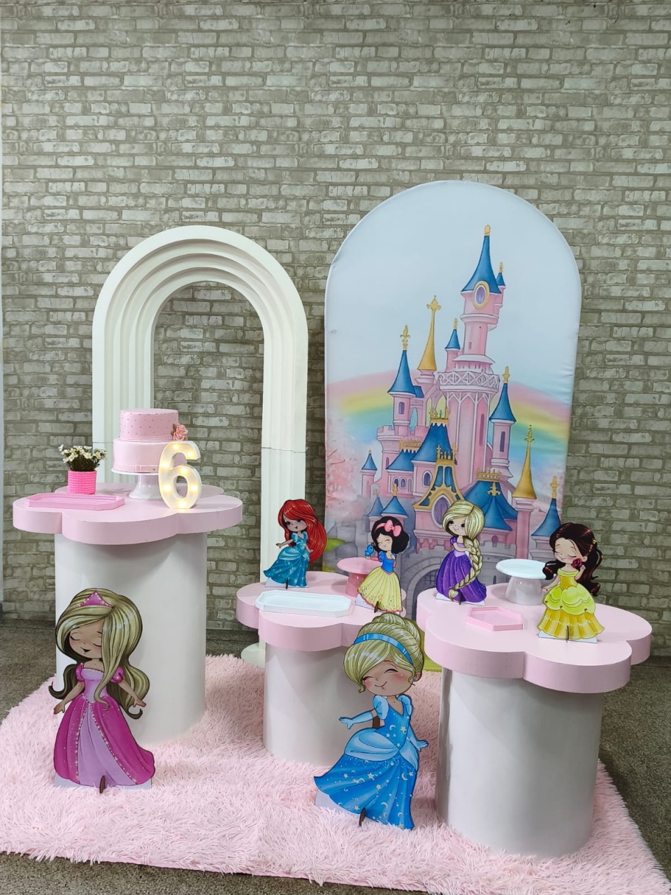 Kit Princesas - Pegue e Monte Tesouro Encantado