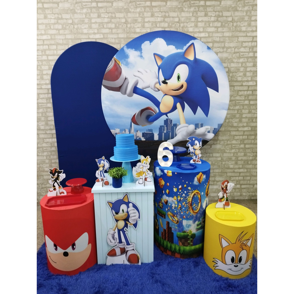 Kit Sonic - Pegue e Monte Tesouro Encantando