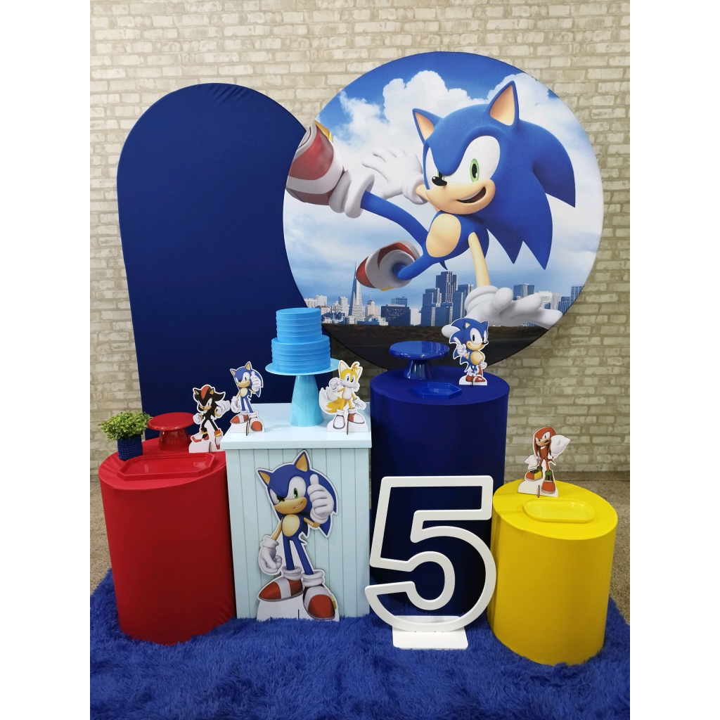 Kit Sonic - Pegue e Monte Tesouro Encantando