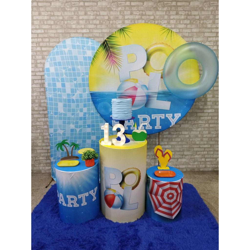 Kit Pool Party - Pegue e Monte Tesouro Encantando