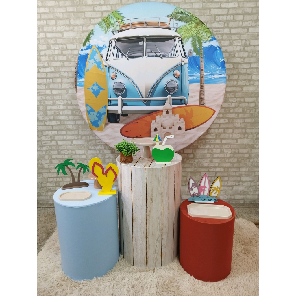 Kit Kombi Praia - Pegue e Monte Tesouro Encantando